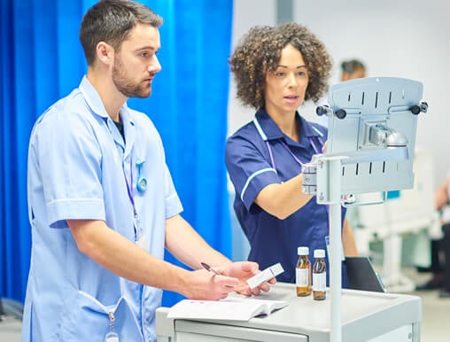 Mobile Healthcare Carts on Wheels